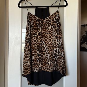 Express Reversible Cheetah Cami. Size L - gently worn